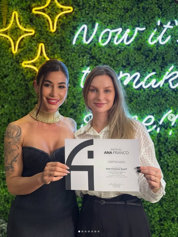Certificado Instituto Ana Franco